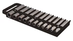 Lisle 40990 Black 1/2" Magnetic Socket Holder. Fixed Price $37.59.