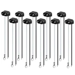 Partsam (10 Plug - Two Wire Pigtail For Sealed Trailer 6 Inch, White. Fixed Price $21.24.