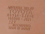Toyota Relay , Motor Antenna Control P/n 85914-33010. Fixed Price $24.99.