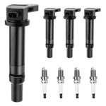 Motorevo Ignition Coil Pack And Iridium Spark Plugs Set Of 4 Compatible With .... Fixed Price $66.98.