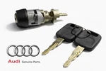 Genuine Audi 100 A6 C4 Ignition Lock Cylinder & Keys 4A0905855A Nos Oem. Fixed Price $160.61.
