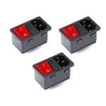 Ec Buying AC-14-F16 3PCS 10A 250V KCD4 Copper Power Socket Fuse 3PIN Red. Fixed Price $14.04.