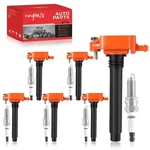 Papaparts Set Of Ignition Coil Pack UF648 And Iridium Spark Plug Compatible.... Fixed Price $119.74.
