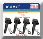 X Ignition Coil W/connector Fits Oem# 22448-4M500 Nissan Sentra 2000-2002 1.8L. Fixed Price $66.14.