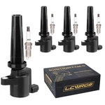 Set Of 4 Ignition Coil Pack And Spark Plugs Fits Ford Fusion Escape C-max.... Fixed Price $79.08.