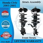 Monroe Genuine Oem Front Struts For 2003-2005 Honda Civic Lifetime Warranty. Fixed Price $289.61.