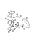 Genuine Mopar Ignition Switch 5103664AA. Fixed Price $53.07.