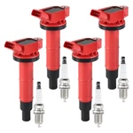 Pindex 4 Pack UF333 Ignition Coils And Iridium Spark Plug Kits Comp.... Fixed Price $79.47.