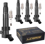 Set Of Ignition Coil Pack Iridium Spark Plugs For 2.4 L4 Hyundai Sonata Tucson. Fixed Price $78.99.