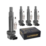 Set Of Coil Pack And Spark Plugs 1.5L L4 Toyota Prius Echo Yaris Scion Xa X.... Fixed Price $84.97.