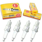 Pcs Ngk Standard Spark Plugs For 1984-1986 Renault Encore 1.4L L4 Engine Eq. Fixed Price $18.53.