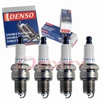 4 Pc Denso Platinum Long Life Spark Plugs For 1985-1988 Plymouth Caravelle Di. Fixed Price $38.64.