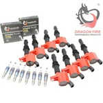 Dragon Fire Iridium Spark Plug Set & Ignition Coils Ford 5.4L DG511 SP546. Fixed Price $174.95.