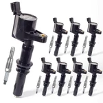 Ksu Ignition Coil Pack With Spark Plug Compatible 2004-2008 Ford Expedit.... Fixed Price $206.81.
