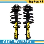 Monroe 2X Front Complete Strut & Coil For Chrysler Voyager Dodge Grand Caravan. Fixed Price $217.33.