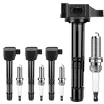 Set Of 4 Ignition Coil Pack And Iridium Spark Plugs For Honda Accord 2013-2017. Fixed Price $102.99.