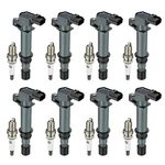 Set Of 8 Ignition Coil Pack UF270 And Iridium Spark Plugs 4503 Compatible Wit.... Fixed Price $155.79.