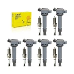 Deal 6PCS UF495 Ignition Coil Pack + Double Iridium Spark Plugs C... Fast Ship. Fixed Price $117.23.