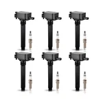Ena Set Of Ignition Coils & Iridium Spark Plugs For UF648 Compatible With C.... Fixed Price $118.81.