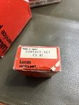 Contact Point Set; Lucas CS-87; Fits Various Import VEHICLES,1974-81 (see List). Fixed Price $12.00.