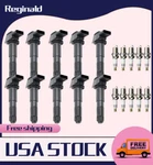 UF563 Of 10 Ignition Coils+plugs For 03-06 Porsche Cayenne Turbo 4.5L. Fixed Price $189.70.