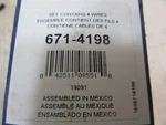 Spark Plug Wire SET-7MM Denso 671-4198 Fits 97-01 Nissan Altima 2.4L-L4. Fixed Price $44.00.