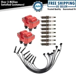 Trq Ignition Coils Wires Spark Plugs Kit Fits 1996-1999 Ford Lincoln Mercury. Fixed Price $154.85.