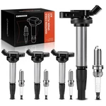 Ignition Coil Pack Spark Plugs Set 4 Toyota Corolla Matrix Prius CT200 2009-2018. Fixed Price $104.99.