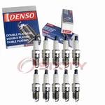 10 Pc Denso Platinum Long Life Spark Plugs 1997-2002 Ford E-350 Gx. Fixed Price $88.06.
