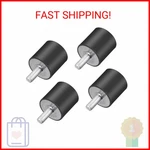 Uxcell M4 Thread Rubber Mounts,vibration Isolators,cylindrical Shock Absorber Wi. Fixed Price $14.70.