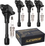 Set Of 4 Ignition Coil Pack And Spark Plugs Fits For 2007 2008 2009 2010.. Fixed Price $111.48.
