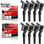 Ignition Coil DG508 & Motorcraft Spark Plug SP479 Compatible With Ford Lincoln. Fixed Price $160.18.