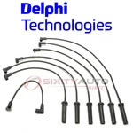 Delphi Spark Plug Wire Set For 1985-1989 Chevrolet Camaro 2.8L V6 Ignition Bz. Fixed Price $53.91.