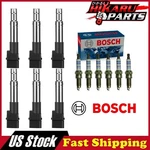 6X Bosch Spark Plug & Ignition Coil For Audi A3 Quattro Volkswagen Eos 3.2L. Fixed Price $227.00.