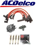 Acdelco Wires V-power Plugs Tune Up Kit For Jeep Wrangler Cherokee Dakota 2.5L. Fixed Price $71.95.