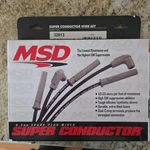 Msd 8.5MM Super Conductor Black Spark Plug Wire Set 32813. Fixed Price $95.00.
