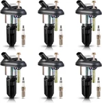 Set Of 6 Ignition Coil Pack And Spark Plugs Iridium Compatible With 2002.... Fixed Price $153.99.