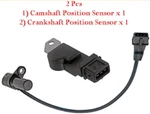 (2 Pcs) Crankshaft & Camshaft Position Sensor For AVEO5 WAVE5. Fixed Price $24.00.