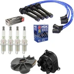 Tune Up Kit Ngk V-power Plugs Wires HE76 For Honda Civic Cx Dx Lx Ex 1.6L 96-00. Fixed Price $115.95.