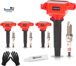 Set Of 4 Upgraded Ignition Coil Pack And Iridium Spark Plugs Fits For Mazda CX-5. Fixed Price $106.93.