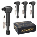 Set Of Ignition Coil Pack And Spark Plugs Fits For 2.4 L4 Honda Accord Crv .... Fixed Price $103.18.