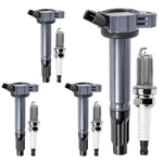 Motorevo UF487 Ignition Coil Pack And Spark Plugs Set Of Compatible With To.... Fixed Price $84.91.