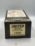 United 1-8640 Tri-pak Ignition Kit Chevy Gmc Cap Rotor Wires New. Fixed Price $39.60.
