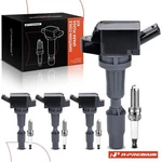 A-premium 4X Ignition Coils & Iridium Spark Plug For Hyundai Sonata 15-19 Kia. Fixed Price $83.49.
