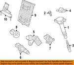 Chrysler Oem 11-23 200 Electrical Ignition System-crnkshft Sensor 5149167AF. Fixed Price $104.80.