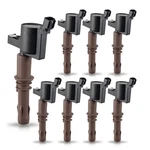 Ena Set Of 8 Brown Boot Ignition Coil Pack Compatible With Ford Lincoln Musta.... Fixed Price $103.00.