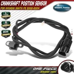 Engine Crankshaft Position Sensor For Hyundai Santa Fe L4 2.4L 01-06 3931038070. Fixed Price $15.49.