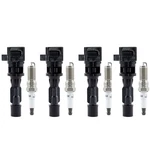 Set Of 8 Ignition Coil And Spark Plug Kits For Mazda 2010-2013. Fixed Price $91.19.