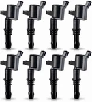 Ena Set Of 8 Straight Boot Ignition Coil Pack Compatible With Ford Lincoln. Fixed Price $104.99.