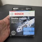 Bosch Double Iridium Oe Wire Spark Plugs Model #96301. Fixed Price $24.00.